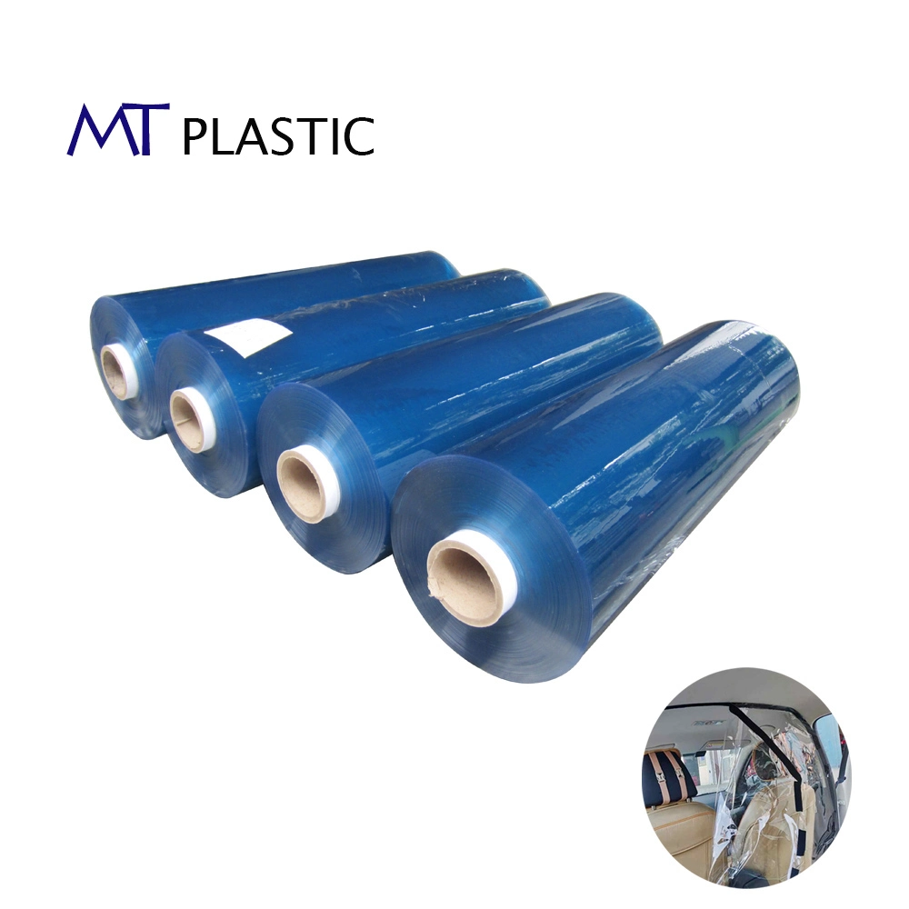 Blue Flexible Soft Acrylic Sheet PVC Film Semi Sheet for Mattress Furniture