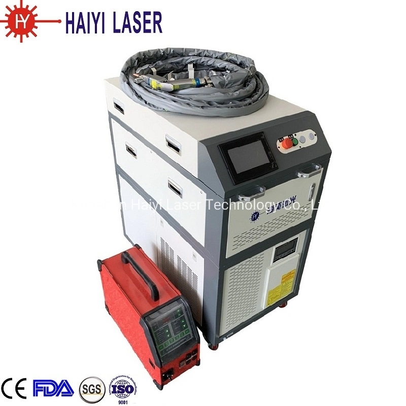 Hand Held Laser Welding Machine 1000W 1500W Wire Filling System