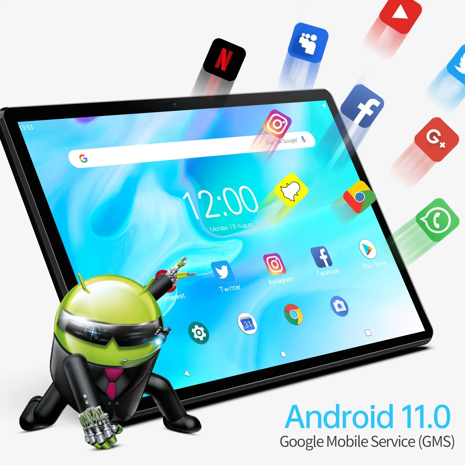 10.1 Inch Tablet PC Kids Tablet 1920*1200 FHD/1280*800IPS Screen Available OEM/ODM Service RAM 4GB ROM 64GB/128GB 4G Tablet PC