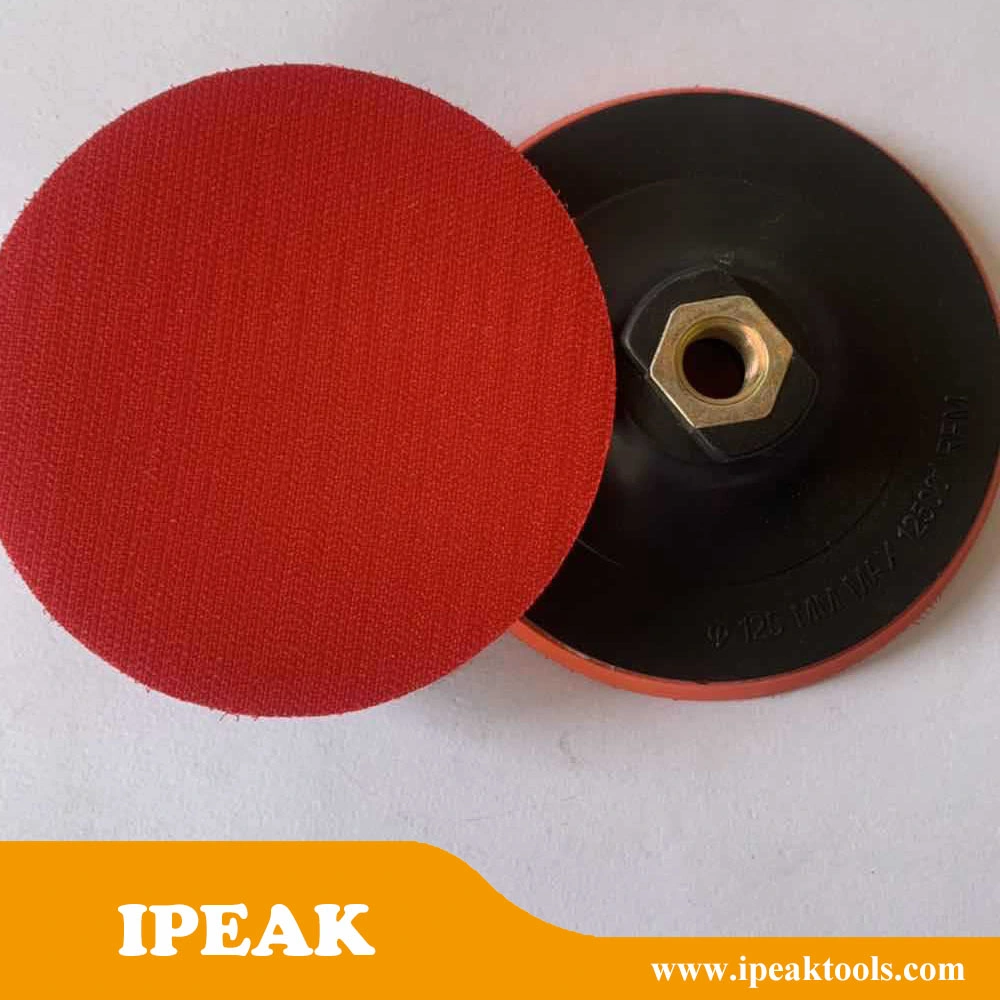 Durable 125 mm 5 Inch Backing Pad Abrasive Disc for Electric Grinding Machines Buffing Polishing Pad