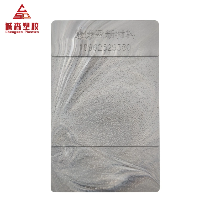 Marble Wood Texture ABS Sheet Smooth Surface ABS/PMMA Plastic Sheet Black ABS