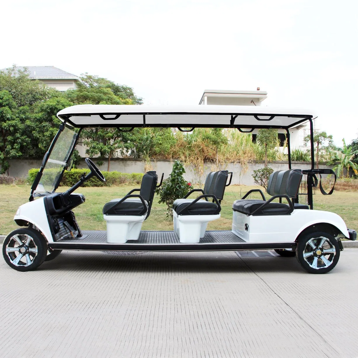 2023 Street Legal Golf Cart Electric Vehicle 6 Seats Sightseeing Car