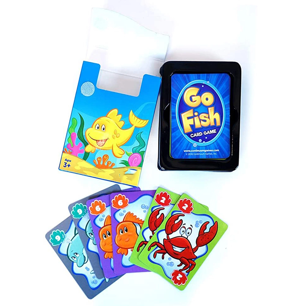 Fish Animal Kids Game Cards Playing Cards with Cmyk