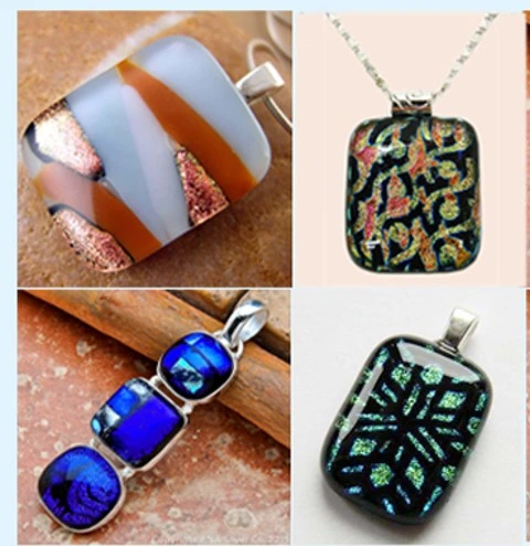 Fusing Glass in Small Microwave Kiln Create Beautiful Pendants, Earrings Using Small Microwave Oven