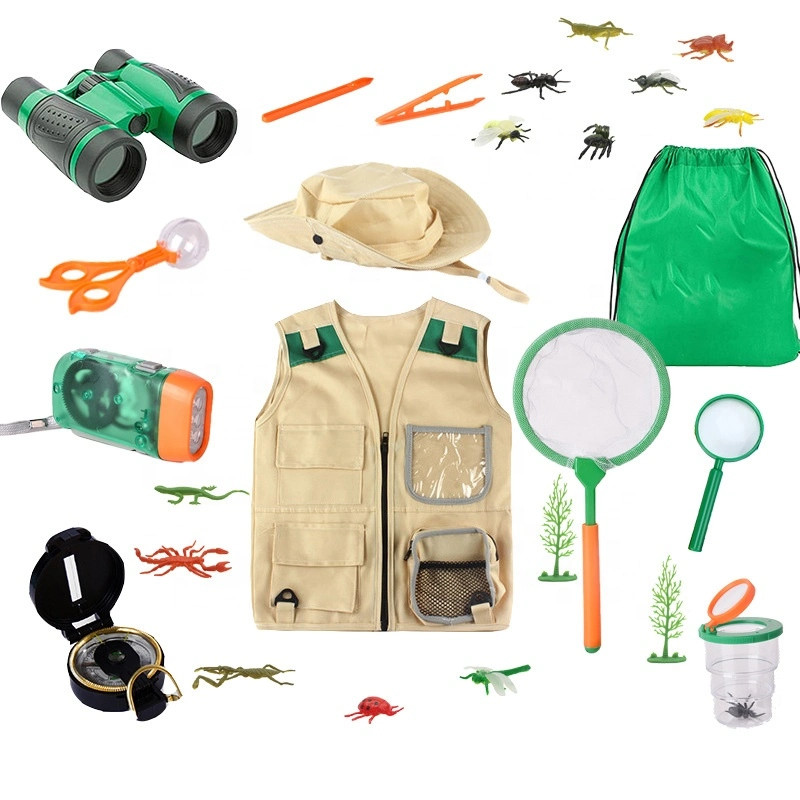 Weihnachten Kinder Geschenk-Kit mit Fernglas für Outdoor-Abenteuer spielen