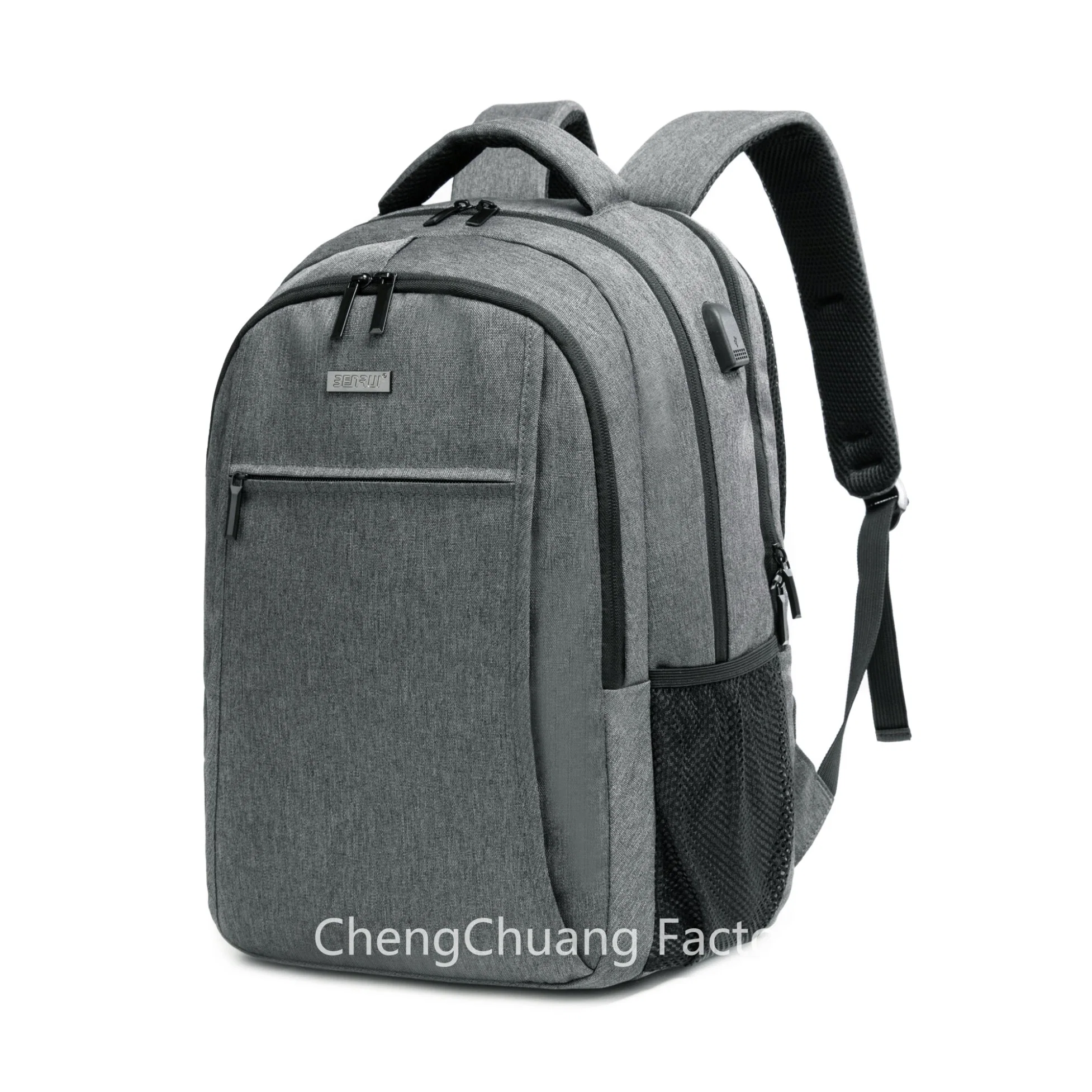 Sac à dos de voyage Bunrui pour ordinateur portable, sac à dos pour étudiant universitaire et lycéen avec chargement USB.
