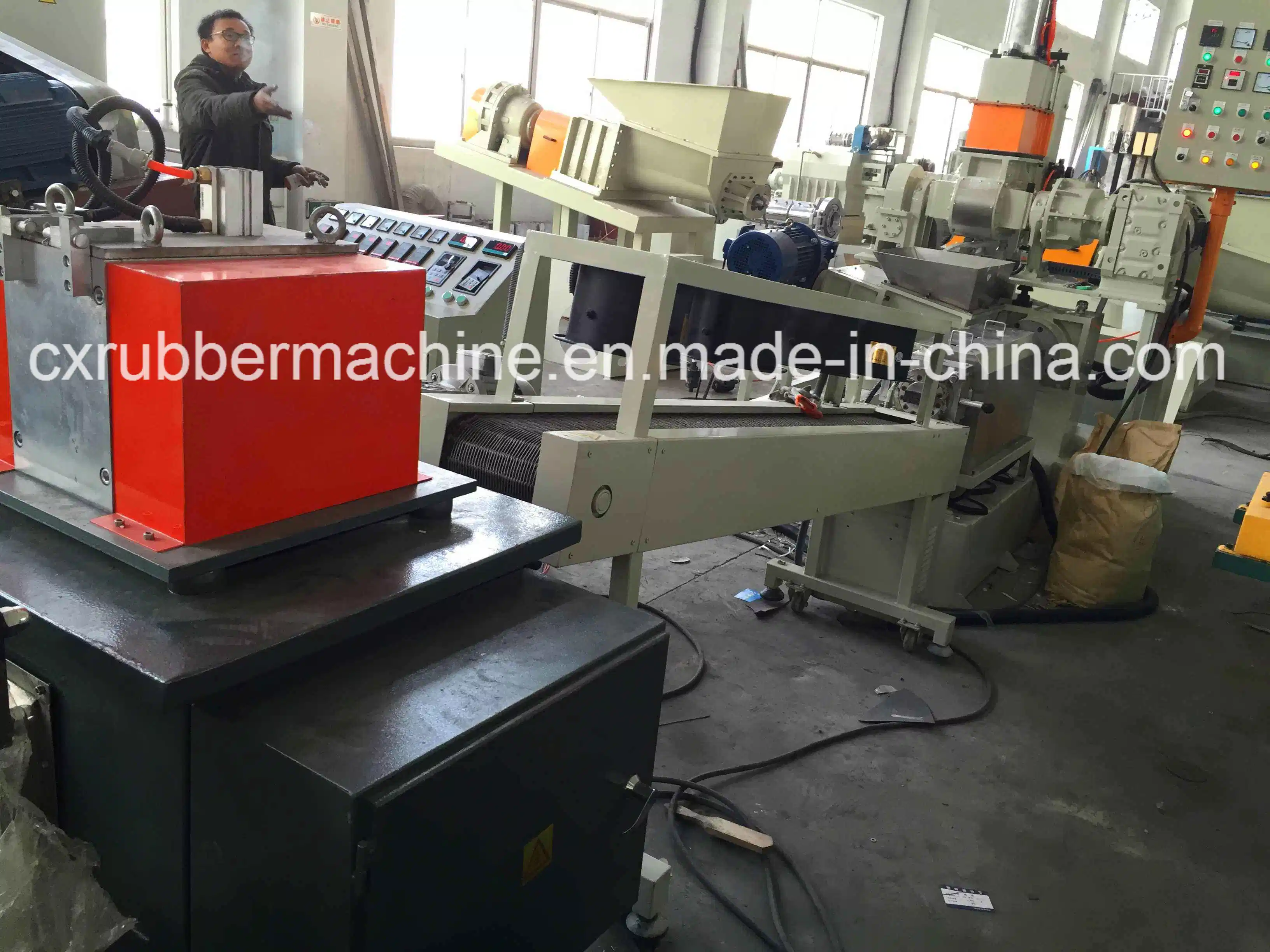 Masterbatch Production Line/Color Masterbatch Extruder Pelletizing Line