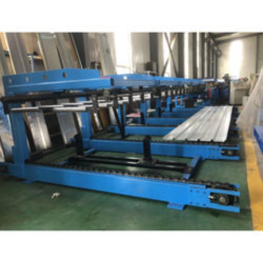 Chapa de rolamento trapezoidal metálica IBR TR5 Tr6 China forming Equipamento