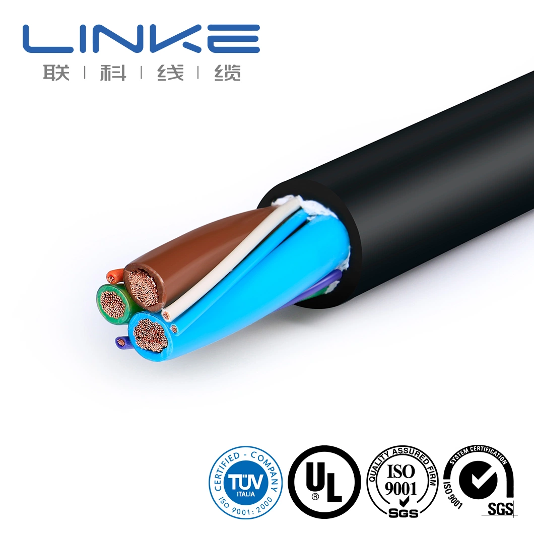 UL2725 Conductor de cobre estañado 22AWG 24 AWG el papel de aluminio de 4 núcleos de blindaje trenzado El cable USB Cable de datos