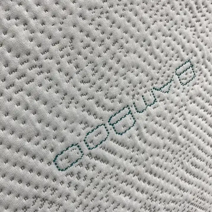 Water-Resistant Jacquard Mattress Cover Fabric Cotton Blend Knitted Textile