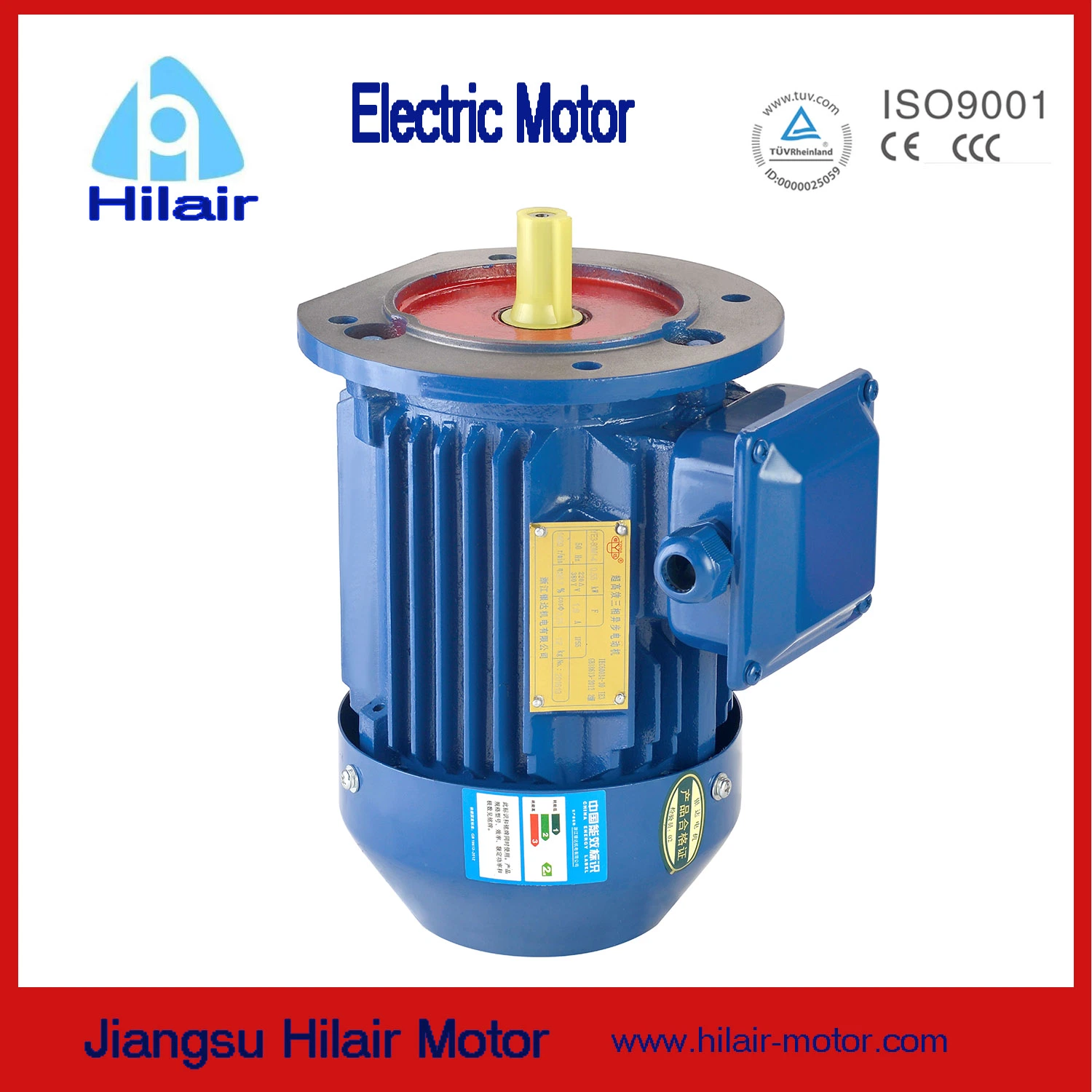 Ye3 Premium High Efficiency Three Phase Induction AC Electric Asynchronous Motor