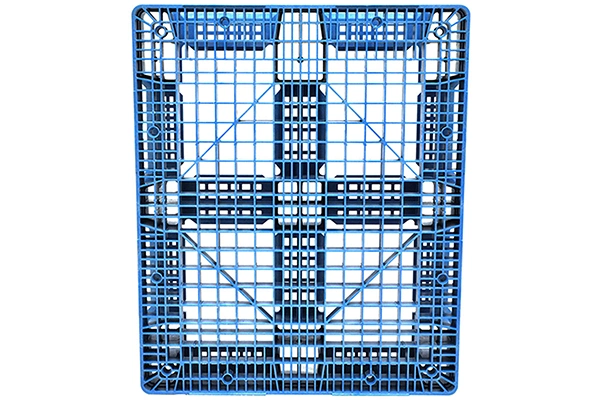 Heavy Duty stapelbare Palette Kunststoff-Tablett Recycling HDPE OEM bunt Euro-Kunststoffpalette