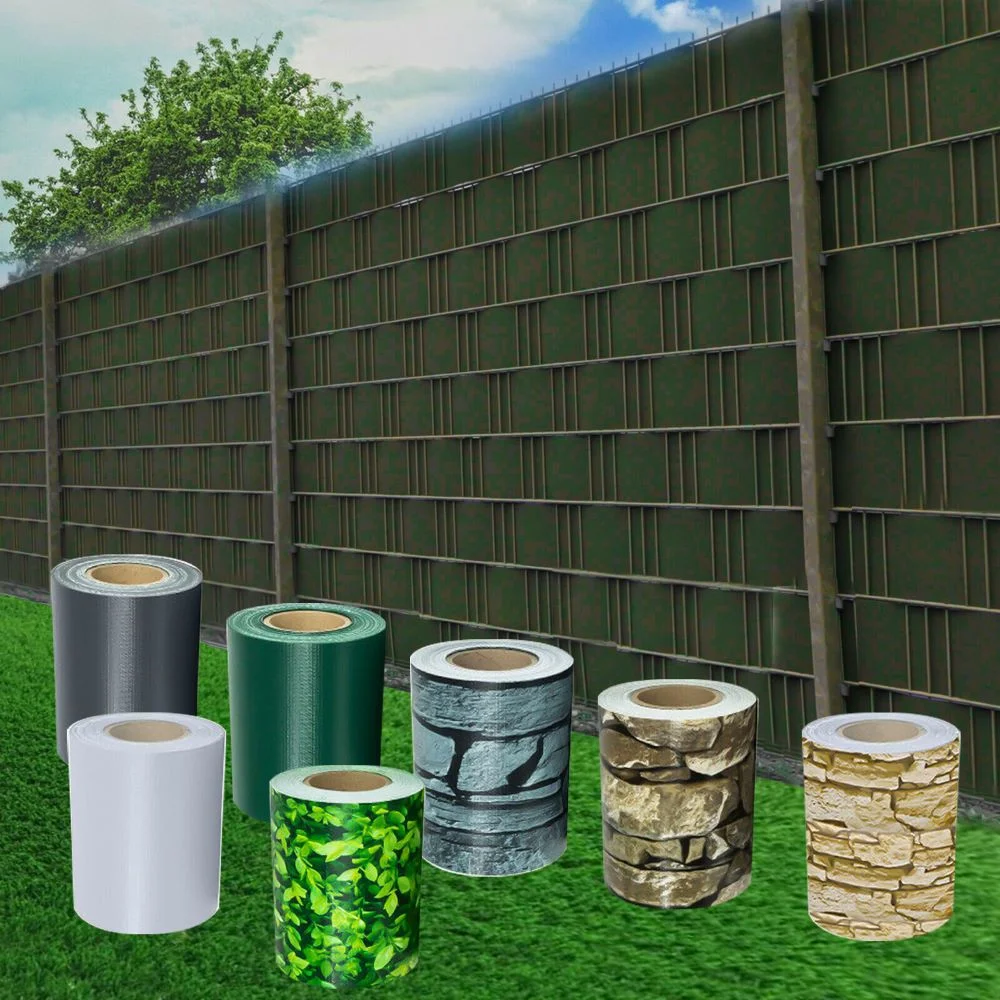 Wind Resistant Waterproof PVC Strips Roll Privacy Screen Fencing