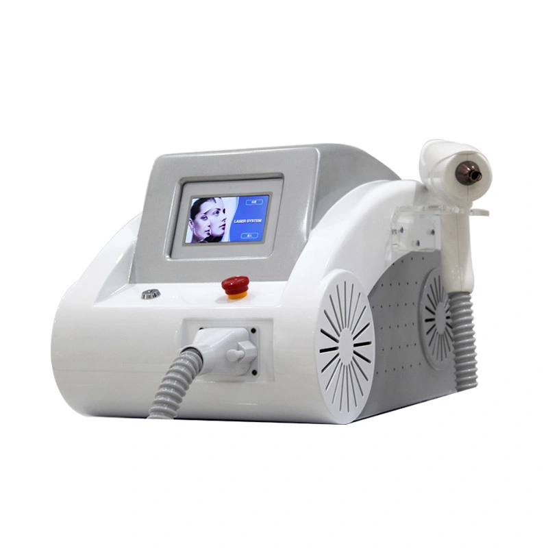 Portable ND YAG Laser Tattoo Removal Freckle Removal Carbon Peeling Beauty Salon Equipment