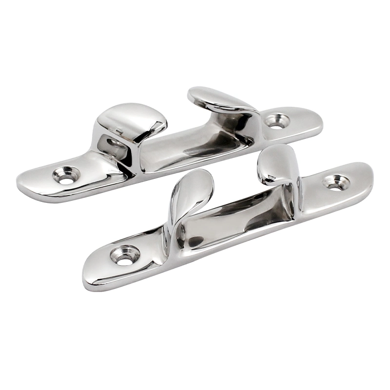 Heavy Duty Marine Grade 316 Stainless Boat Angled Bow Chocks for Yacht