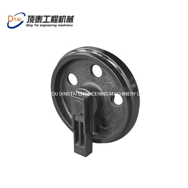 E330/Sk200-8 Cr6087 Forging Casting Excavator Front Idler Wheel for Sale