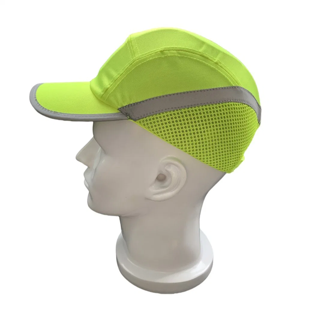 Hi-Viz Two Tone Bump Cap/ Safety Bump Caps / Anti-Shock Cap/ 5 Panel Cap/Snapback Cap