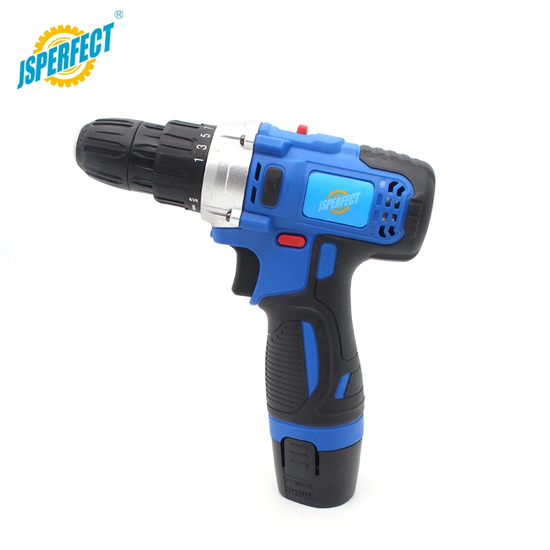 China Manufacturer High Quality Mini Hand 12V Cordless Drill with Tool Kits