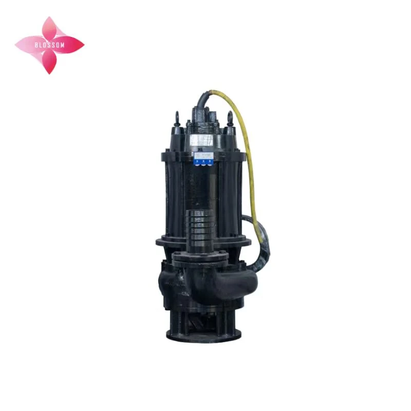 Coupling Installation Submersible Electrical Sewage Pump, Cast Iron Material for Urban Rainwater Treatment.