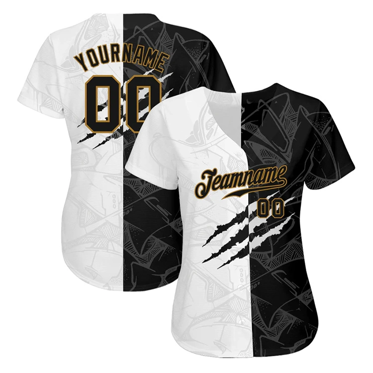 Custom Baseball Jersey Women Design Style Team Fashion Streetwear Pink Baseball Shirts