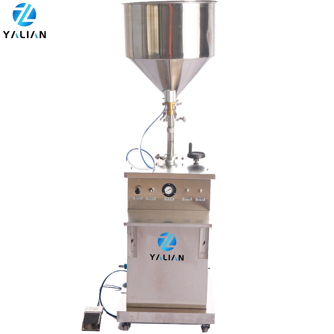 Semi Automatic Self Suction Filling Equipment Aloe Vera Gel Viscous Liquid Cosmetic Paste Filling Machine