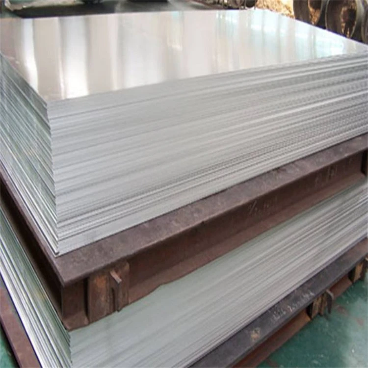 Sublimation Blank Aluminum Silvery White Glossy Custom Aluminum Sheet 1060 1100 3003 5052 5083 6061 6063 7075 Anodized Color Coated Extrusion Aluminum