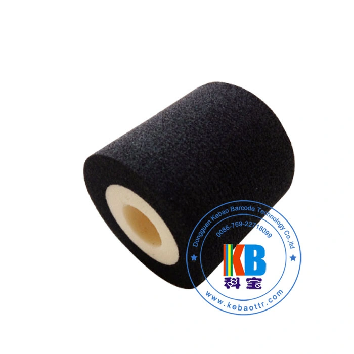 Máquina de impresión de envases de 48mm*60mm Color negro sólido de aluminio Roller de tinta en caliente