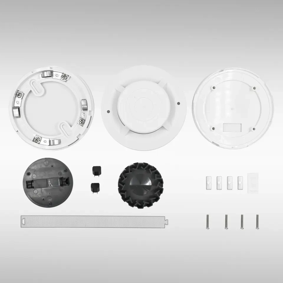 Conventional Fire Alarm Beam Addressable Smoke Detector with Relay Output Smoke Detector Housing