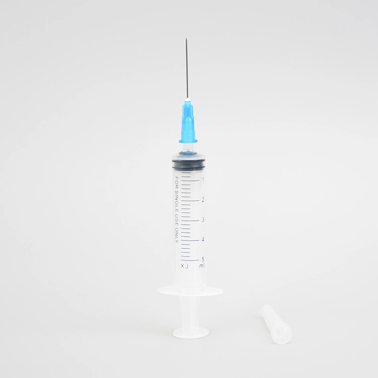 5ml Plastic Injection Disposable Automatic Retractable Syringes with Needle