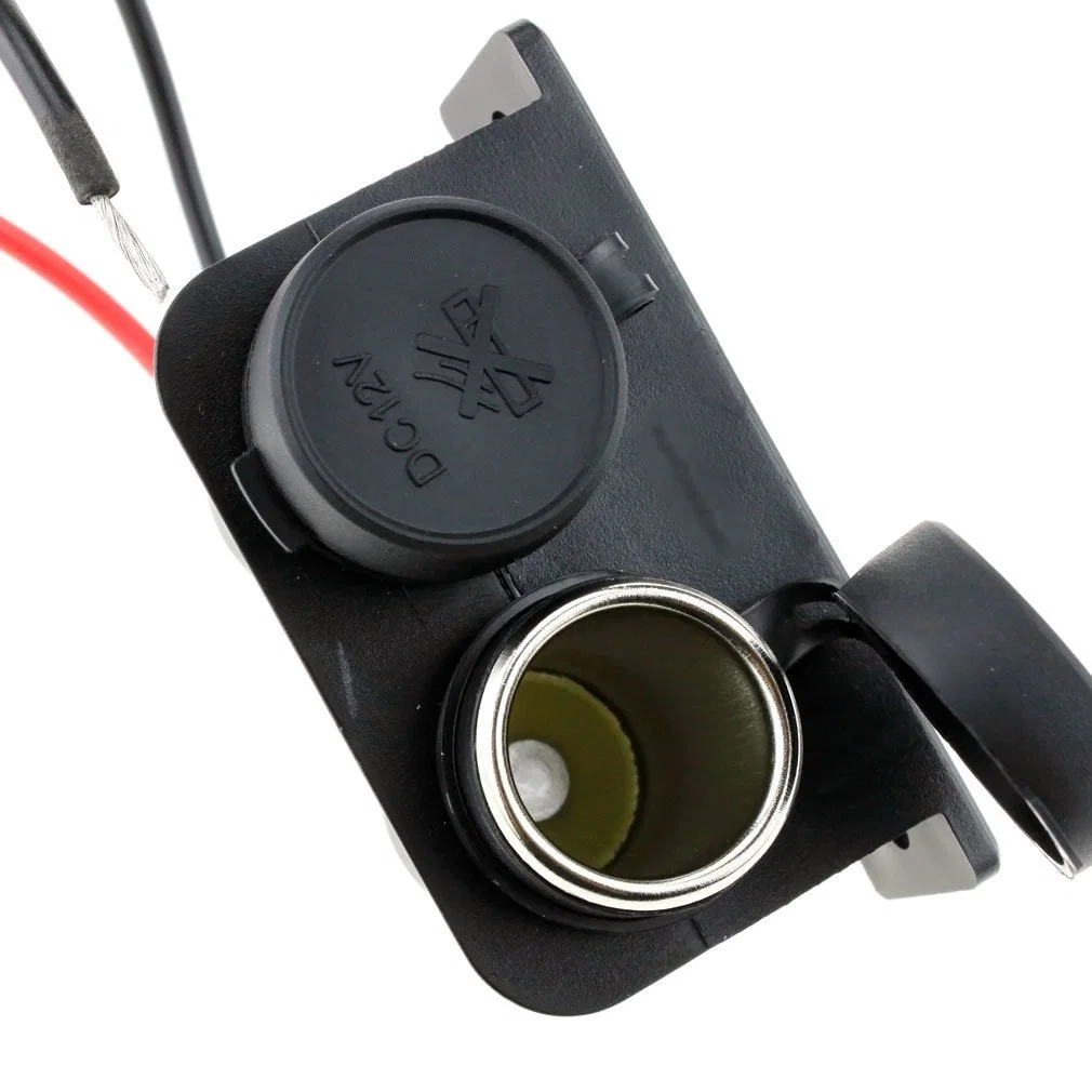 12V Outlet Power Socket Dual Cigarette Lighter Charger for Car