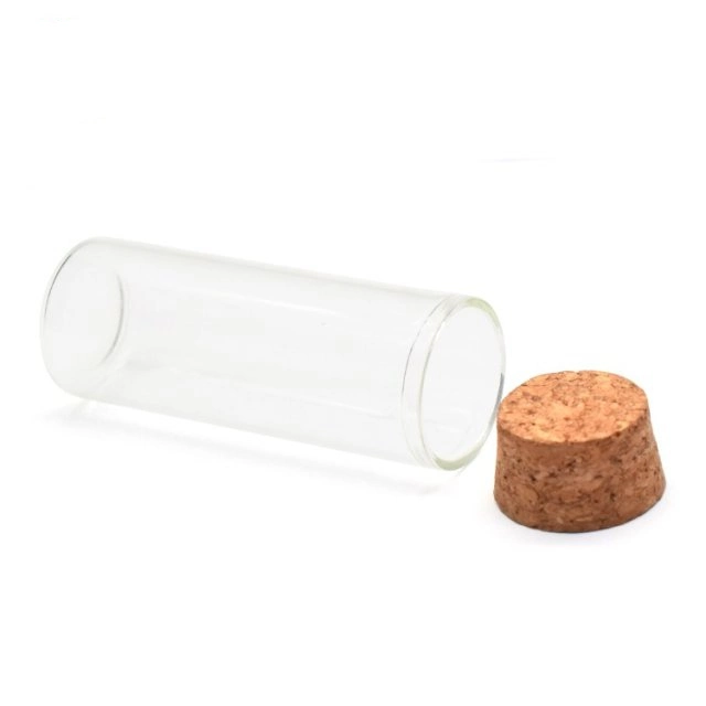 Borosilicate Glass Tubes Round Shape Glass Tubes with Cork Sealing