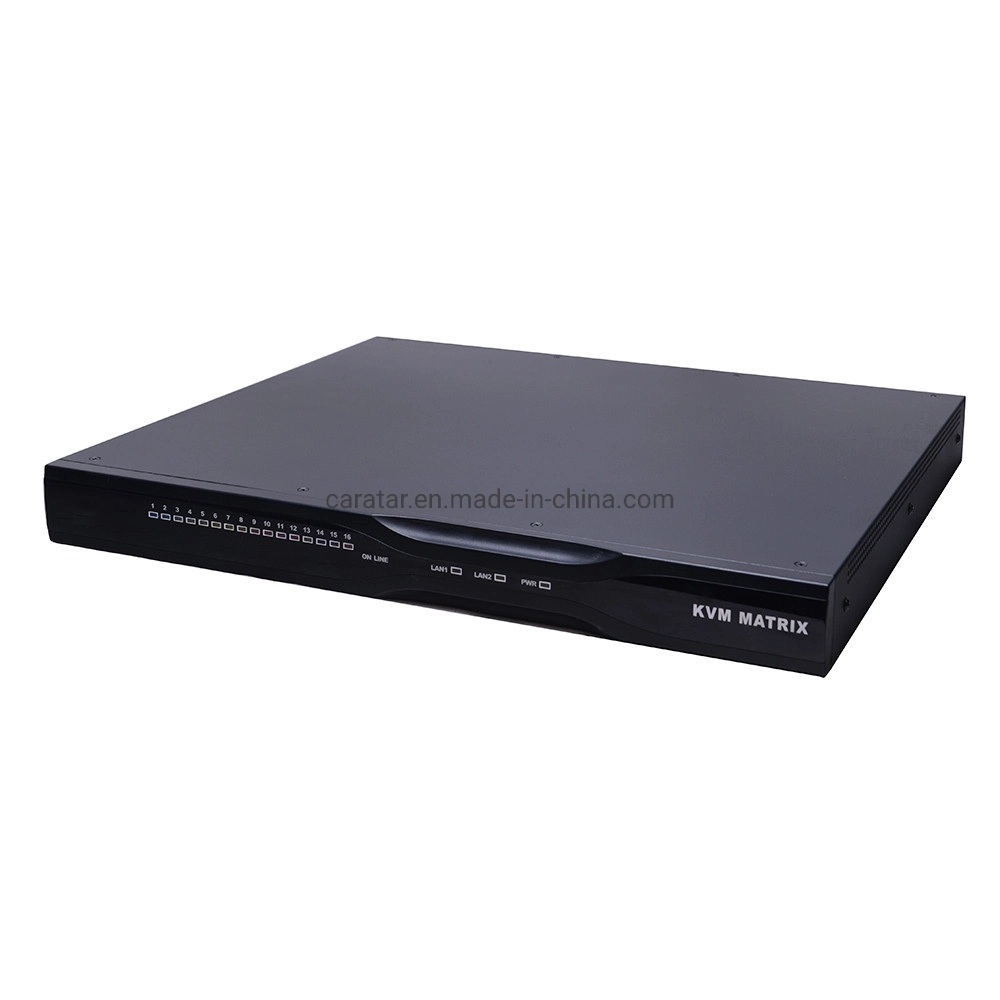 1920*1200@60Hz Built-in Network Adapter 16 Port RJ45 Kvm Matrix Switch