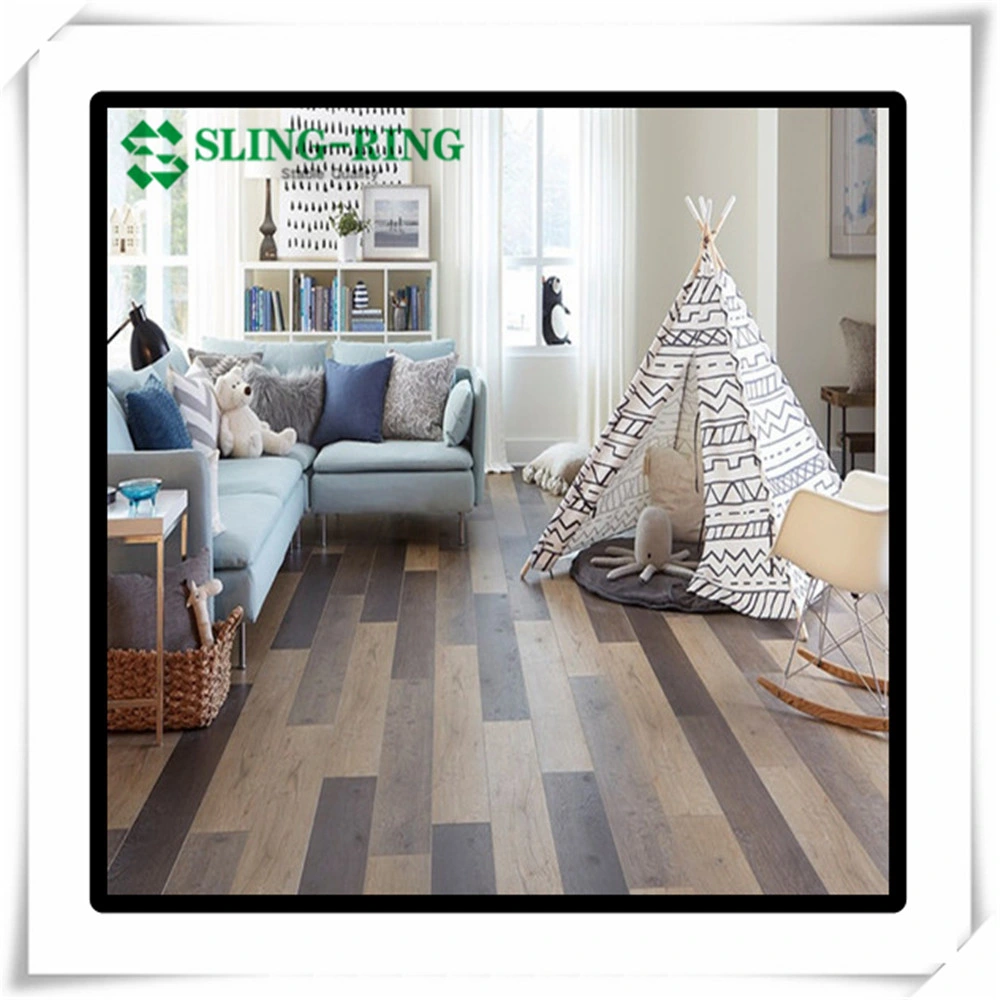 Home à prova de decoração Eco-Friendly piso de vinil Plank Eie Spc de superfície/Lvt madeira para pavimentos