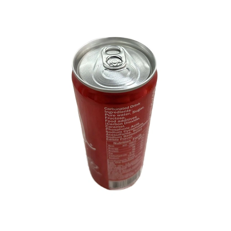 Cola Flavor Customization Aluminum Can Pack Energy Soda Drink