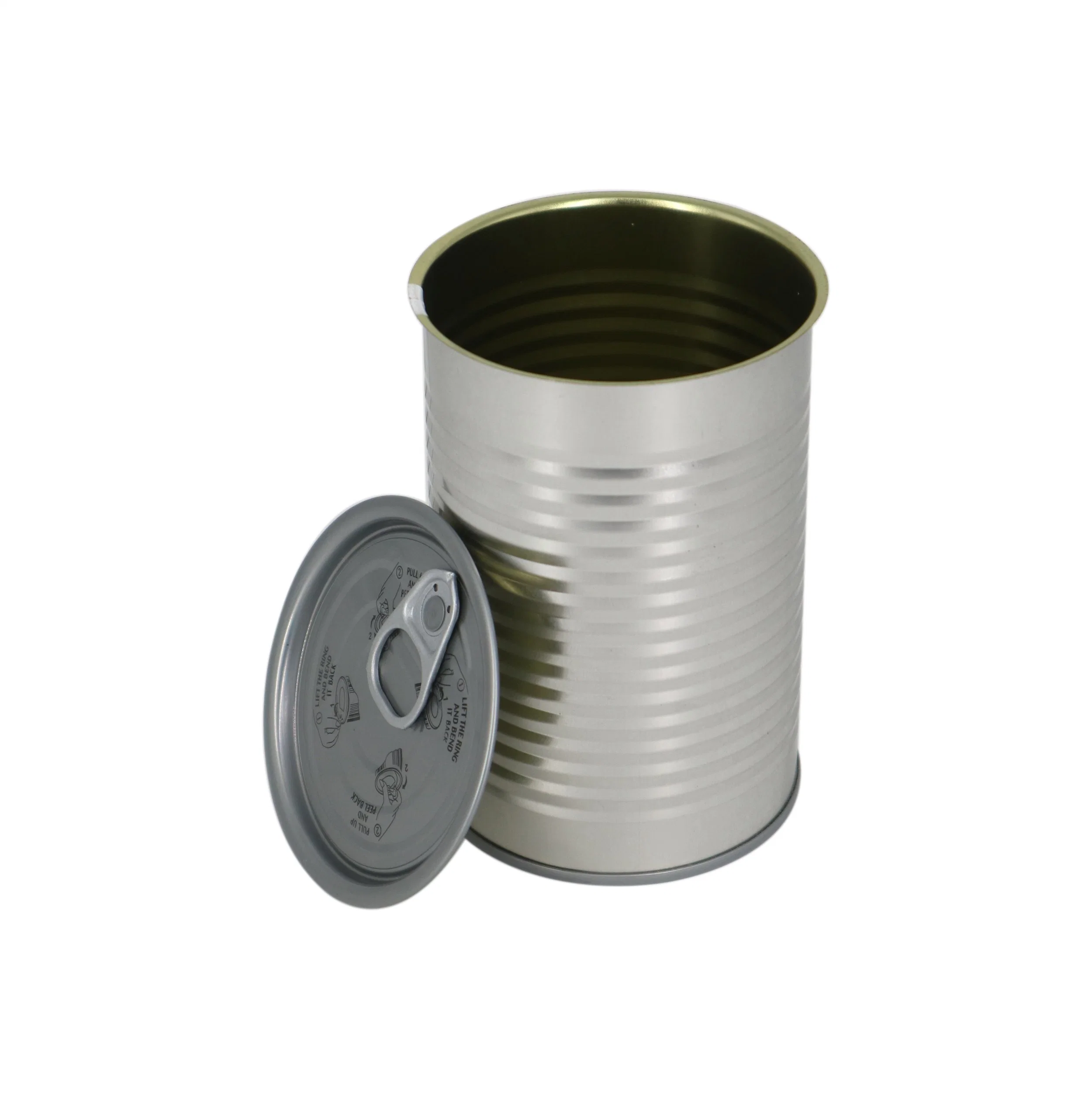 Three Piece 7113 Easy Open Empty Can for Food/ Wholesale/Supplier Tin Can / Tinplate Can for Canned Food