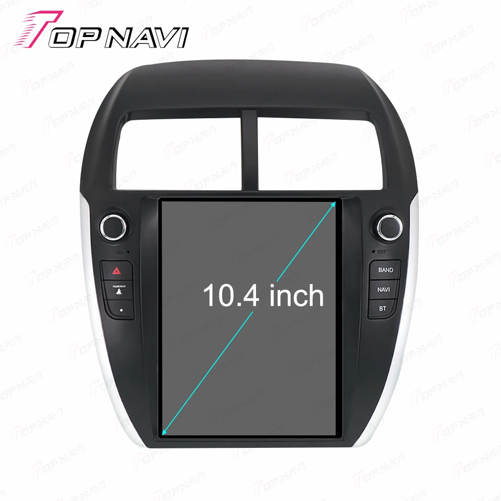 Unidad principal Android de 10,4 pulgadas para Mitsubishi ASX 2013-2019 Car Sistema de navegación de coche de piezas de radio del marco