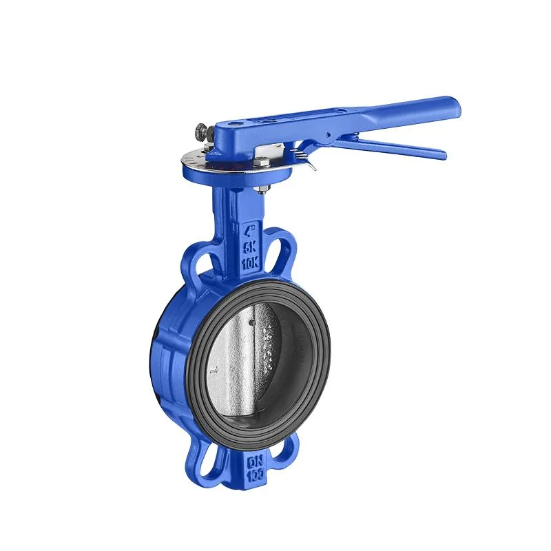 DIN ANSI JIS Standard Metal Butterfly Valve 1" 2" 4" Size Middle Line Butterfly Valve for Industrial Control