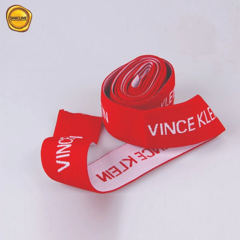 Sinicline Custom Underwear Elastic Waist Band with White Logo