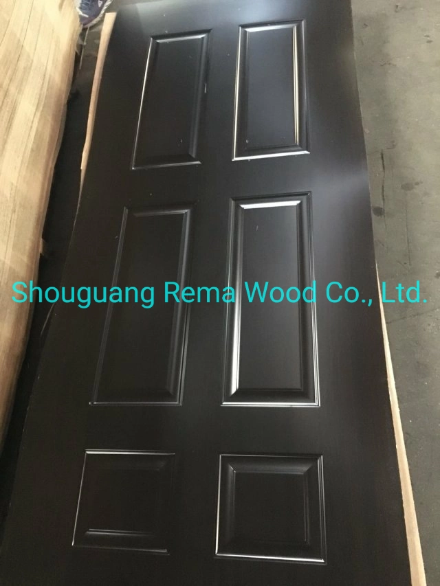 Natural Veneer / Melamine Faced MDF Mould Door Skin