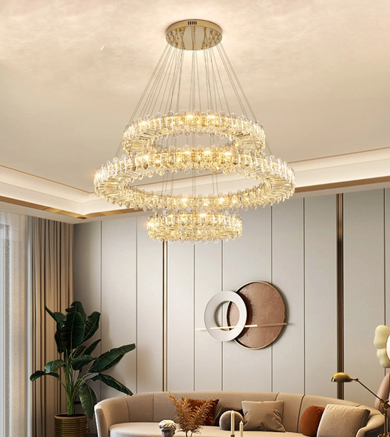 American K9 Cristal Living Room lámpara lámpara dormitorio decoración Luz Lámpara de lujo