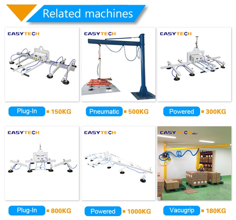 for Metal Sheet Load Vacuum Lifting Equipment with Manual Forklift