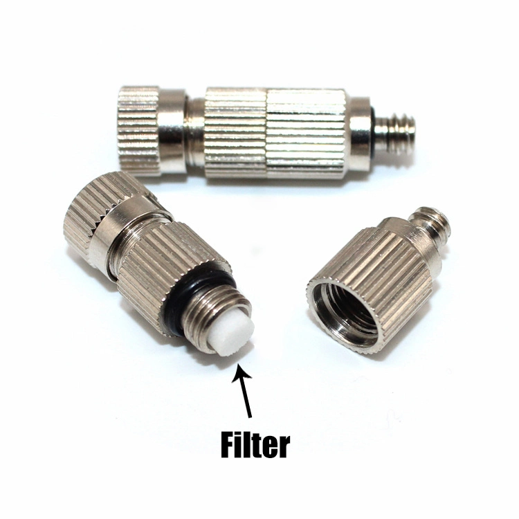 Cooling System Metal Brass Fogger Misting Sprinkler Nozzle