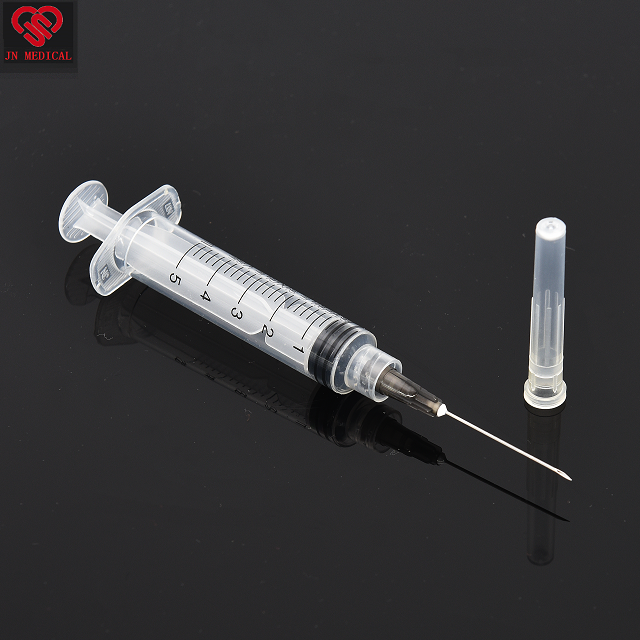 ISO13485 Approved with Needle Jn Blister or PE Packing 3 Parts Syringe Medical