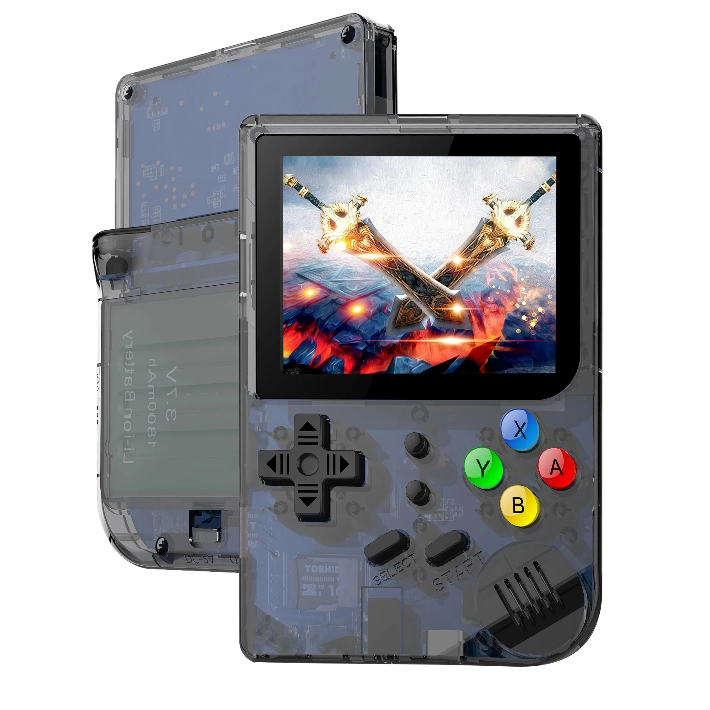 Rg300 Portable Retro Handheld Game consola de jogos de 3,0 polegadas IPS Hdscreen Video Consolas de jogos Emulador de jogos clássico para sistema Linux