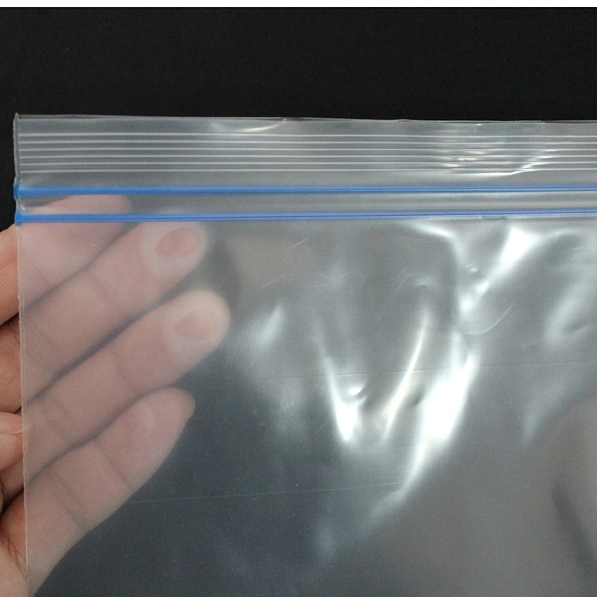 Food Packaging Ziplock Bags Plastic Double Zipper Resealable Storage Bags