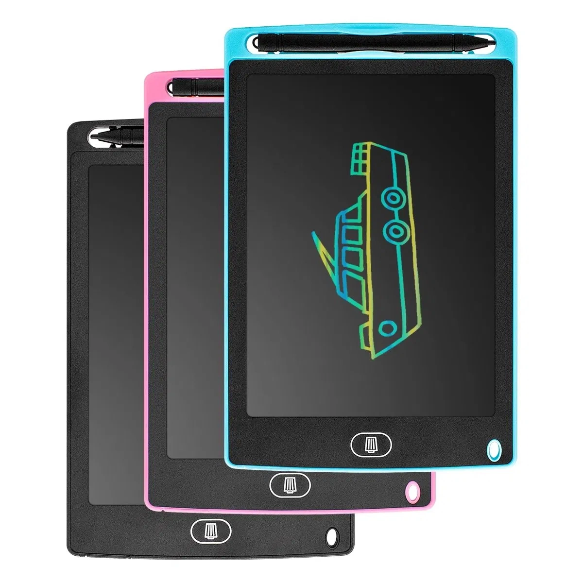 Tablette d'écriture LCD de 8,5 pouces personnalisée Tablette graphique de dessin numérique Tableau électronique