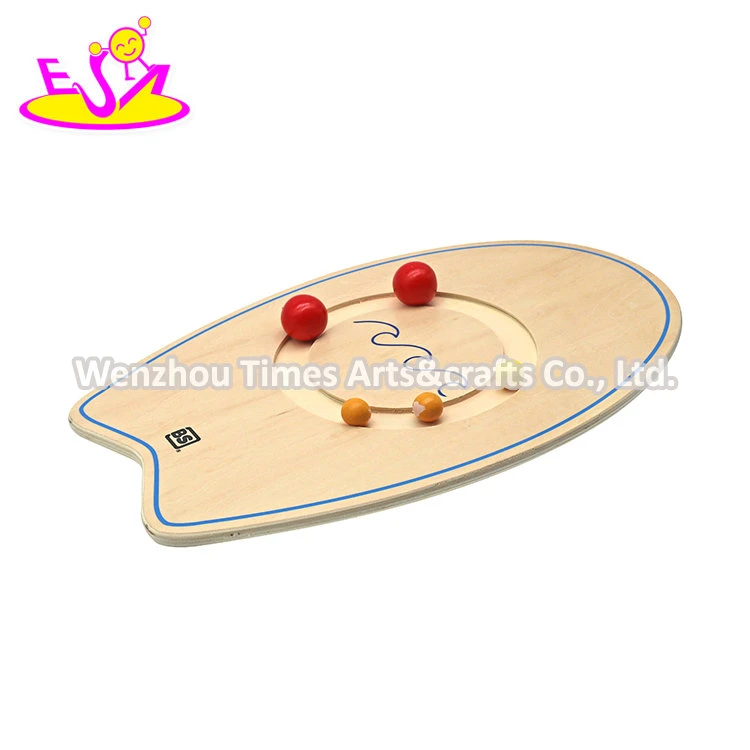 La parte superior de deportes de gimnasio Venta Balance Board de la junta de oscilación de madera juguetes para adultos W01A476