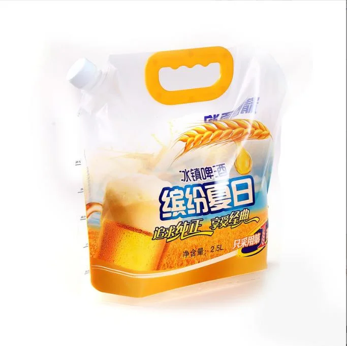 Packing Plastic Printing Water Sachets Stand up Spout Pouch Alumium Foil Gusset Packaging Bag