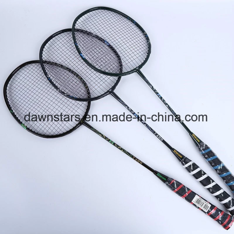 China Wholesale Quality One-Piece Graphite Aluminum Badminton Racket Sporting Goods