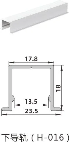 Rodillo de puerta deslizante de cierre suave para el carro del sistema de aluminio